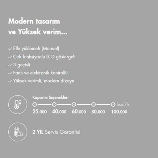 BERUSSA BRS Serisi Manuel (Elle Yüklemeli) Kazanlar - Görsel 2