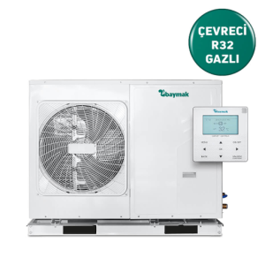 Baymak İoterm Hava Kaynaklı Monoblok İnverter Isı Pompası 9-12-16 kW modeller.