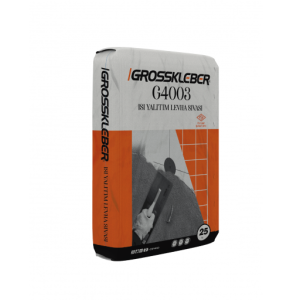 G4003 Isı Yalıtım Levha Sıvası
