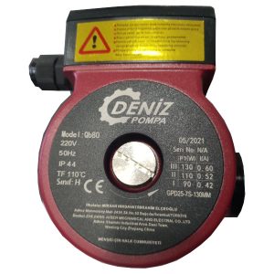 DENİZ POMPA 25/7S-130mm Sirkülasyon Pompası