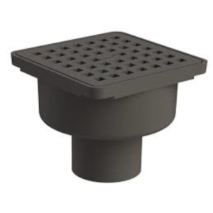 Plastik Yer Süzgeci 10×10 Alttan ÇıkışØ50